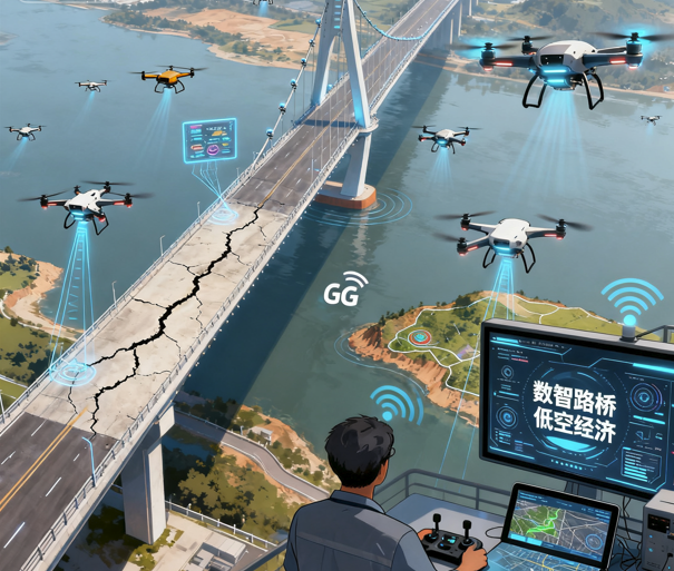 基于低空经济下的路桥智能运维一体化解决方案